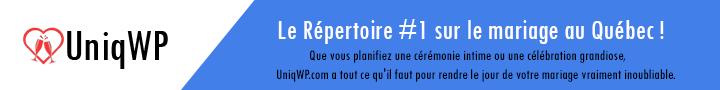 Le répertoire #1 sur le mariage au Québec !